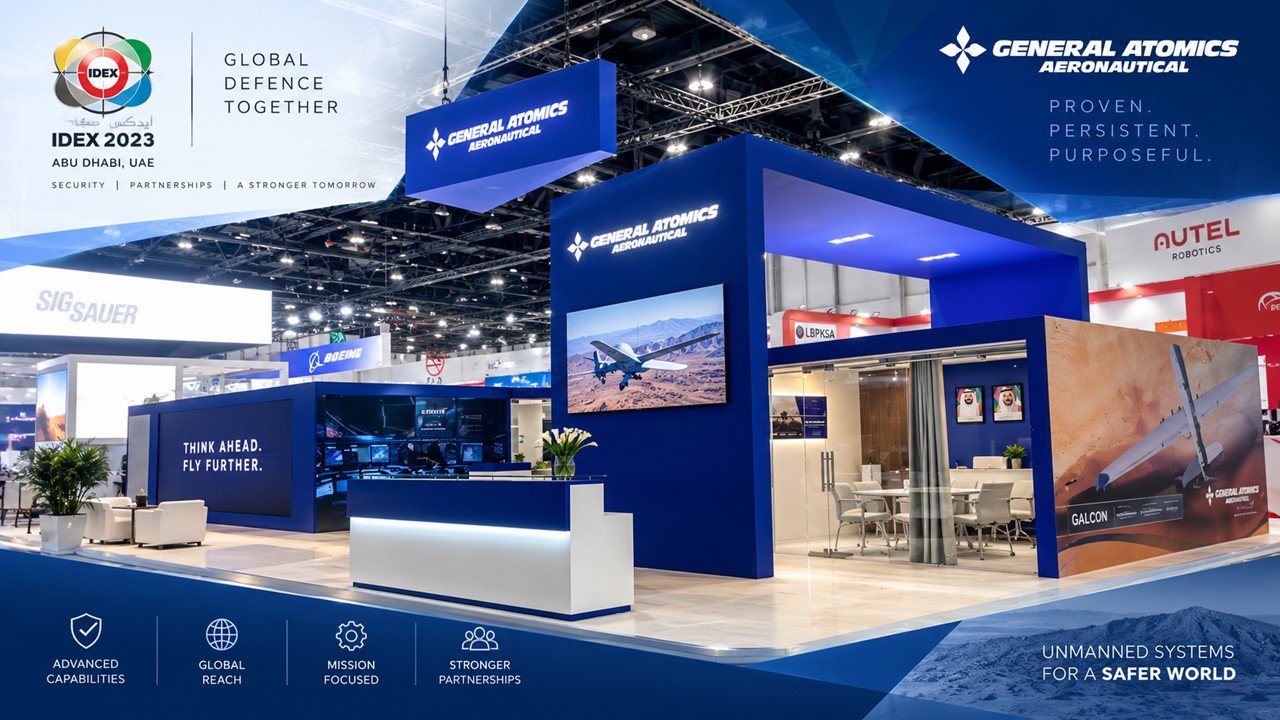 General Atomics exhibition project